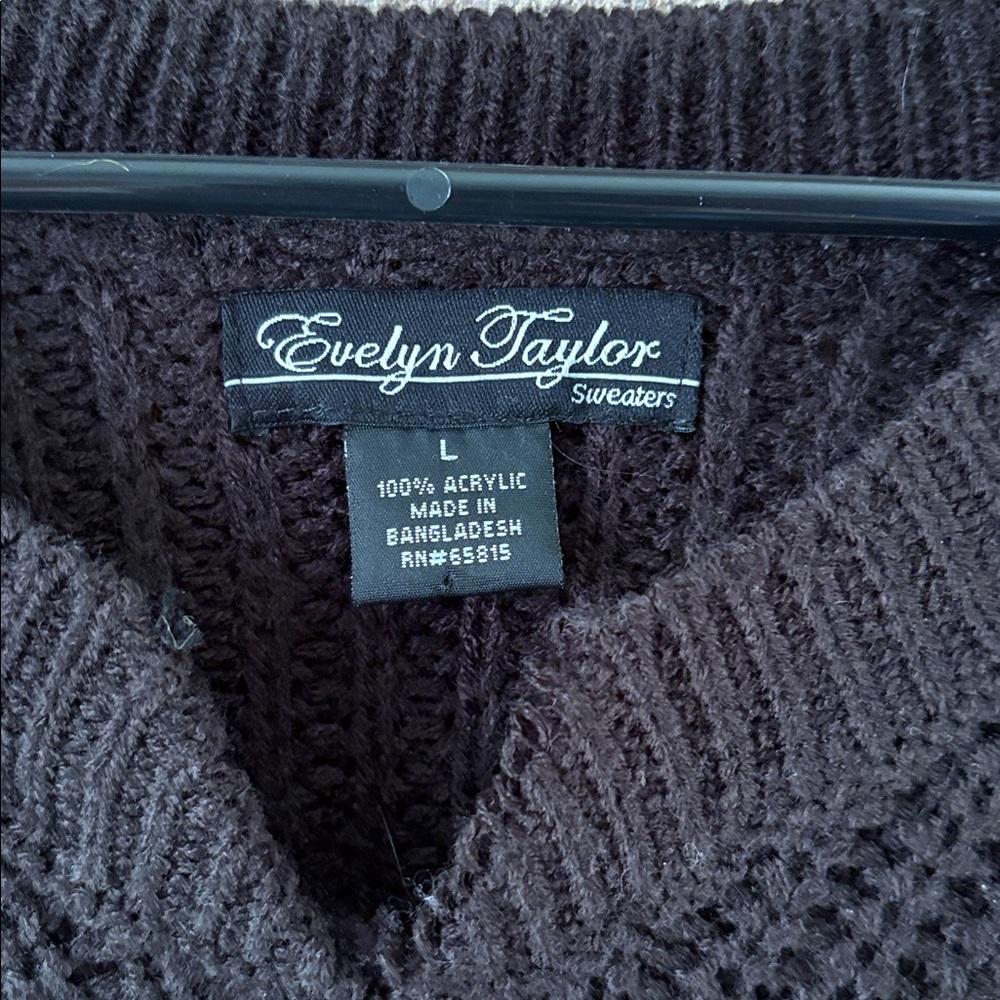 Colorblock Knit Sweater - Picture 2 of 5